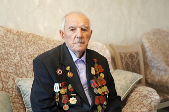99-летие отметил кемеровчанин Григорий Иванович Кузнецов, участник Великой Отечественной войны